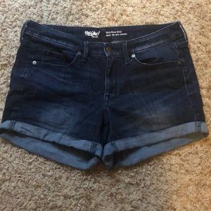 Mossimo dark blue Jean Shorts